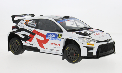 Toyota GR Yaris Rally2 No.37 Rally Finland 2024 Yamamoto/Salminen - 1:18  Toyota GR Yaris Rally2 No.37 Rally Finland 2024 Yamamoto/Salminen - 1:18